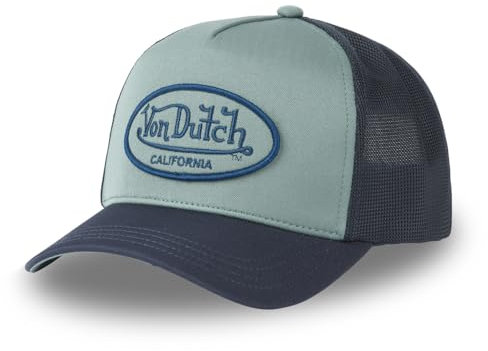 Von Dutch Kappe für Damen & Herren, Trucker Navy, verstellbar, blau, Einheitsgröße