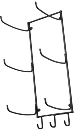 kowaku Wall Holder Storage Shelf Yoga Mat Holder Accessories Wall Mount Organizer Metal Yoga Mat Wall Rack Foam Roller Towel Rack