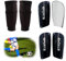 FIBOGOUP 2 Paar Schienbeinschoner Fussball Kinder und Herren - Mit Optimierter Einstecktasche - Anti-Rutsch Stutzen - (L schwarz+schwarz) - Schienbeinschoner Kinder Fussball