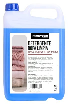 Familycom Detergente Lavadora Liquido Profesional Ropa Limpia