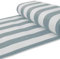 GX GARGIX Tenda da Sole a Strisce con Anelli, per Balcone, Veranda e Giardino, con Frange, Resistente, Vari Colori e Misure (Tv/Grigio, 300x300Cm)