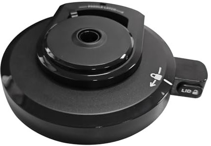 Outer Bowl Lid for Ninja NC301 Ice Cream Maker, Reusable Creami Replacement Parts Lid Compatible Ninja NC299AMZ/NC301/NC300/NC201/NC101 Series (NO Paddle)