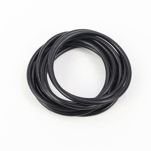 Mandouer 10 Stück NBR O-Ringe, 55mm AD x 48,8mm ID x 3,1mm Breite | Metrische Nitrilkautschuk Dichtungsringe, öl- und kraftstoffbeständig, für Auto, Hydraulik und Pumpen