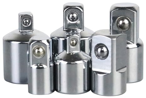 6Pcs Socket Adapter Set 1 / 4inch to 3 / 8inch / to / / to / 2inch / to / / to/Socket Adapter Set