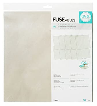 We R Memory Keepers - Fuse Klare Bögen (10er Packung), 30.5 x 0.4 x 30.5 cm