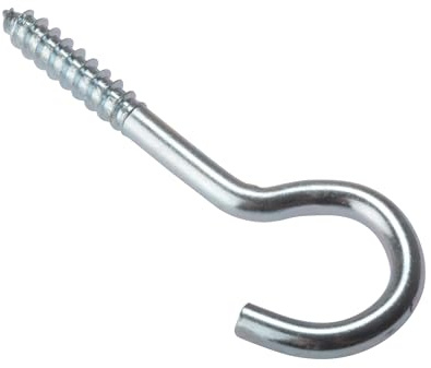 Forgefix Screw Hook ZP 55 x 8Ga Bag 10