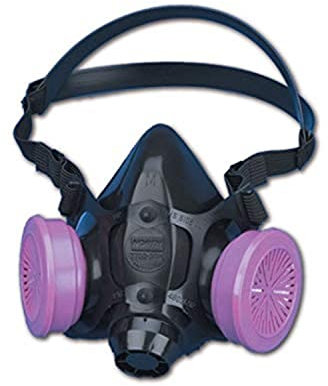 Honeywell 770030S North by Small Black Silikon Halbmaske 7700 Series Facepiece, Kunststoff, 2,5 x 2,5 x 43 cm