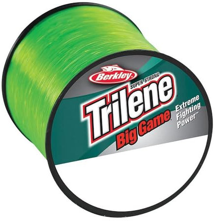 Berkley Trilene Big Game Monofile Angelschnur, 15LB | 6,8kg, 1000m, Solar