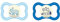 MAM 68299511 Air Night Silikon schnuller, 16+ Jungen, blau