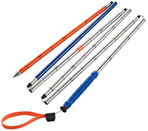 Ortovox Unisex-Adult Probe Alu 240 PFA Lawinensonde, Silver, 240 cm