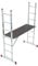KRAUSE 082107 Leitergerüst m. Rollen 2x7 Sp.