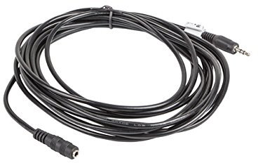 LANBERG CABLE ESTEREO CA-MJFJ-10CC-0050-BK JACK 3.5MM MACHO A JACK 3.5MM HEMBRA,5 METROS