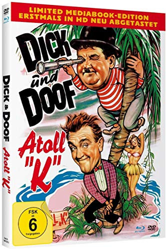 Dick und Doof`s Atoll K - Limited Mediabook-Edition (Blu-ray+DVD plus Booklet/HD neu abgetastet)