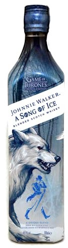 Johnnie Walker Song of Ice Whisky Escocés de Mezcla, Edición Limitada Juego de Tronos Casa Stark, 700 ml