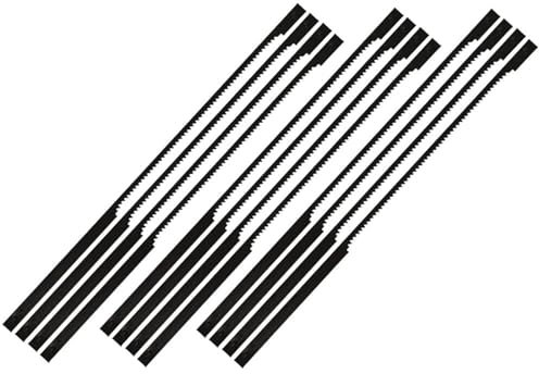 Without brand LT-Tool, 12pcs de scie à chantourner Lames Épinglé Bois de Coupe for Dremel Moto Saw (Taille : Metal)