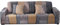 ARNTY Sofabezüge, Moderne Elastischer Sofabezug Stretch 1/2/3/4 Sitzer Couchbezug Antirutsch Blumendruck Sofahusse für Couch Möbelschutz(Bunte-Linien, 4 Sitzer Sofabezüge:231-300cm)