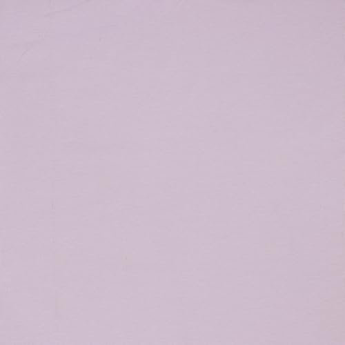 Jerseystoff Uni Meterware Tex Standard 100 zertifiziert 69 Farben zur Auswahl Uni + Meliert (045 I Hell Lavendel, 50 x 150cm)