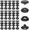 220pcs Snap Fastener Kit, BetterJonny 15mm Heavy Duty Canvas Snap Button Edelstahl Druckknopf Kappe mit 3 Setzwerkzeugen für Bootstasche Leder DIY Craft
