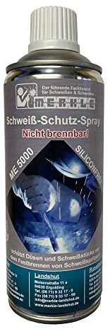 MERKLE Schweiß-Schutz-Spray ME 5000, Nicht brennbar, Silikonfrei, 300 ml (1)