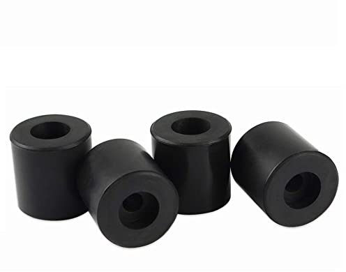 KOMUNJ 4 Stück 3D Drucker Beheiztes Bett Nivellierung Heatbed Teile Zubehör Silikonpuffer Kompatibel, Silikon Isolierte Dämpfer Puffer Tube
