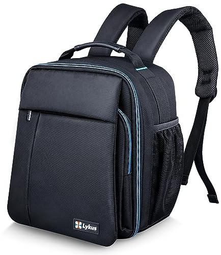 Lykus M1 Rucksack Tasche für DJI Air 3S,DJI Mini 4 Pro, DJI Mavic 3 Classic, DJI Air 3, DJI Mini 3 Pro mit RC-N1/RC-N2 Fernbedienung [NUR Rucksack]