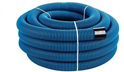 5m/10m/15m/20m/25m M50mm Kabelschutzrohr Leerrohr Einzugshilfe Schutzrohr Erdverlegung Elektrorohr Wellrohr unterirdisch Erdverlegt (10m)