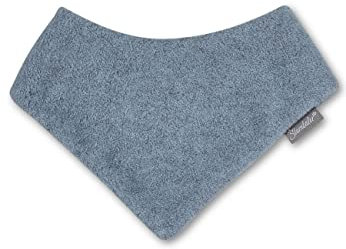Sterntaler Unisex Kinder Dreieckstuch aus Microfleece, Blau, 1