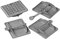 4 x Stützplatten Set Unterlegplatte Wohnmobil Stützfußplatte max 900 kg/Stück