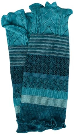 Invero, Merino Armstulpen Ruby Mehrfarbig, 100% Wolle (Türkis)