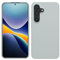 kwmobile Hülle kompatibel mit Samsung Galaxy S24 Hülle - Silikon Handy Case - Handyhülle für Samsung S24 weiche Oberfläche - kabelloses Laden für Galaxy S24 Case - Cool Mint