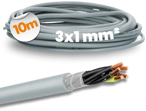 Lapp 10m ÖLFLEX CLASSIC FD 810 Steuerleitung 3G1 mm² Schleppkettenleitung