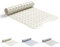 Good Nite Tapis de Bain Antiderapant Tapis de Baignoire Anti Glisse avec Ventouse Tapis antidérapant Baignoire résistant aux moisissures Lavable en Machine Blanc 101x40cm