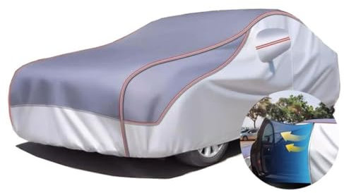 Autoplane für Audi A1| Outdoor-Autoschutzhülle, Allwetter-Wind-Regen-Schnee-UV-Hagel-Sand- und Staub-Vollautoabdeckungen