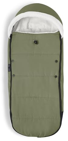Saco para Stokke YOYO, Olive - Capucha de forro polar con cordón, acolchado doble - Lavable a máquina a 30 °C - Incluye bolsa pequeña