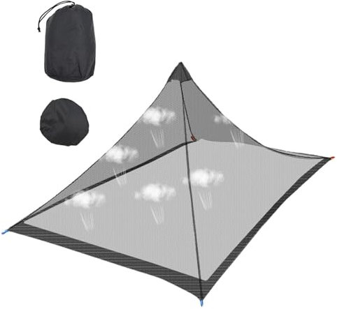 zanzariera, tende zanzariere per il campeggio - a rete da campeggio all'aperto,Maglia leggera compatta Patio, tende antizanzare per letto da campeggio, schermo in rete da patio