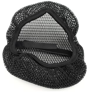 Motorrad Sitzbezüge Classic 350 Accessories Motorrad-Sitzbezug für Royal Enfield Classic350 2022, Mesh-Gewebeschutz, atmungsaktives Kissen, Nylon