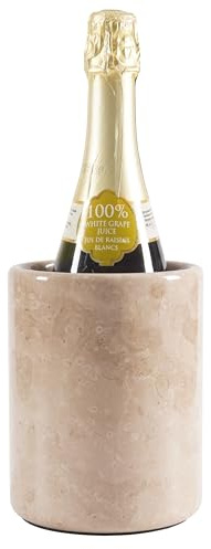 Radicaln Marble Wine Cooler Verona 6.5 – Handmade Insulated Chiller for Champagne, Wine & Beverages – Elegant Wine Bottle Holder & Bar Décor Accessory (Verona)