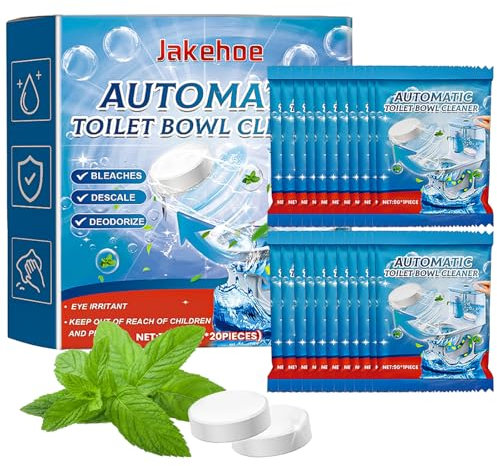 20 Stück Spülkasten Tabs Spülkasten Reiniger Spülkasten Entkalker Wc Reiniger Tabs WcTabs Toilette Wc Spülkasten Tabs Wc Steine für Spülkasten Effiziente Reinigung Bei Hartnäckigem Kalk Urinstein