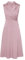 GRACE KARIN Robe de Cocktail Femme Élégante Robe de Soirée Trapèze Plissée avec Boutons Décoratifs pour Soirée d'affaires Rose L