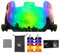 Monte American Football Visor - Universal Fit, Shatterproof, Anti-Glare, UV Protection, Fits All Major Helmet Brands,Clear With Unique Tinted Insert Options (AM-FT-VS-SILVER)