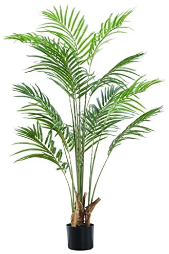 QTYQWC Künstlicher Baum, künstlicher Baum, großer künstlicher Palme mit Topf, künstliche Pflanze im Topf, Kunststoffblatt, tropisch, für Zuhause, Garten, Wohnzimmer, Dekoration, künstliche Pflanzen,