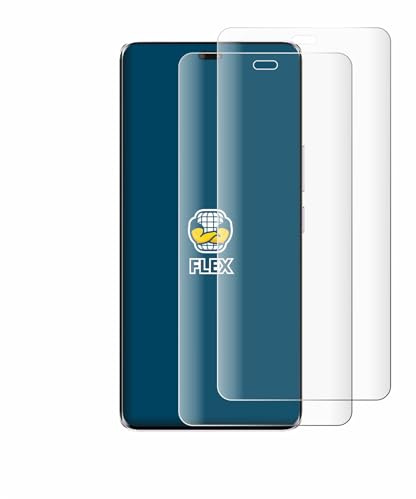 BROTECT Schutzfolie für Honor Magic 7 Lite | 2 Stück Transparenter Displayschutz Made in Germany Klare Full-Screen Folie Full-Cover 3D Curved Montage Kit