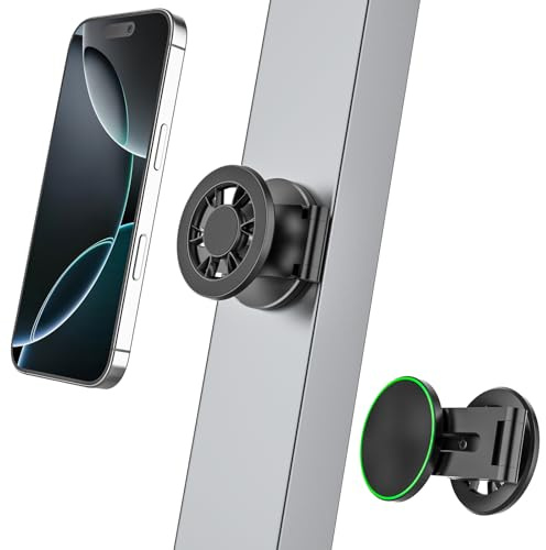 Kolasels Supporto per telefono Tesla [Forza Magnetica più forte] Mag-Safe Supporto Auto per Tesla Model 3 Model Y, supporto per telefono Tesla nascosto pieghevole adatto a tutti i telefoni, Tesla