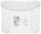 Ceba Baby® weiche Wickelauflage 75x72 cm - Baby Wickelunterlage - Wickeltischauflage für Junge und Mädchen - Wasserdicht, abwaschbar - OEKO-TEX® Standard 100 - Made in EU - Liebesgespräch