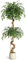 Litake Kunstpflanzen Künstlicher Ficus Baum 150 cm mit Weiß Topf,Große Grüne Künstlicher Birkenfeige,Große Pflanzen Indoor Outdoor Haus Büro Garten Moderne Dekoration Housewarming Geschenk (150 cm)