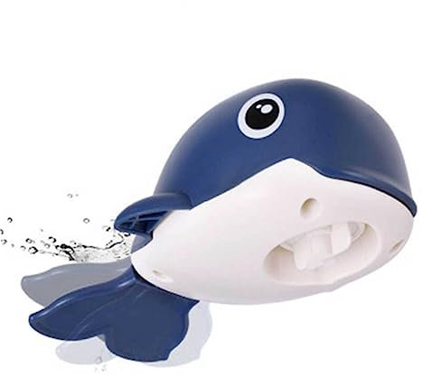 UPKOCH Kids Badewannenspielzeug Aufzieh-wal Spielzeug Für Badespaß Schwimmender Wal Dunkelblau Umweltfreundliches Spielzeug Für Jungen Und Mädchen Für Pool Und Badewanne
