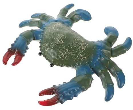 CIYODO Realistische Krabbe Meerestier-modellspielzeug Simuliertes Meeresleben Krabbenmodell Aquarium Dekoration