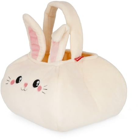 Legami – Tasche für die Ostereiersuche, Osterkorb, Bonbontüte, Osterkorb, Candy Bag, aus weichem, faltbarem Stoff, mit Henkel