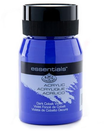 Royal & Langnickel Essentials Peinture Acrylique Violet cobalt foncé 500 ml