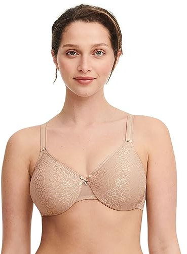 Chantelle Women's, C MAGNIFIQUE, Covering Molded Bra, Women's invisible lingerie, Off-white (Nude Wu), 36E